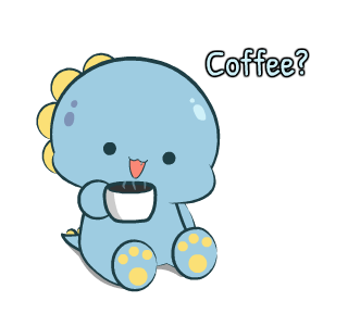 Chubby Blue Dino 2 : Animated รูปที่ 1