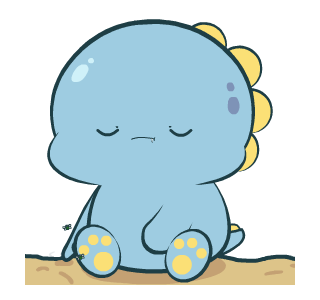 Chubby Blue Dino 2 : Animated รูปที่ 3