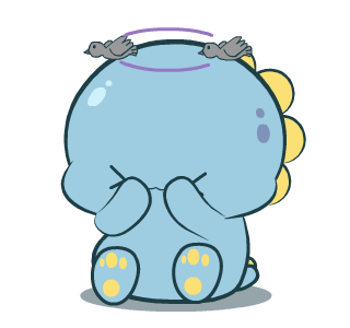 Chubby Blue Dino 2 : Animated รูปที่ 7