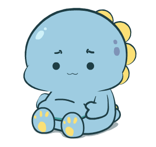 Chubby Blue Dino 2 : Animated รูปที่ 14