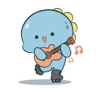 Chubby Blue Dino 2 : Animated รูปที่ 16