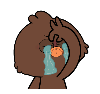 Weird Brown Bird Animated รูปที่ 5