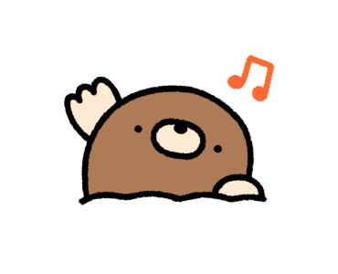 cute Mole move sticker รูปที่ 7