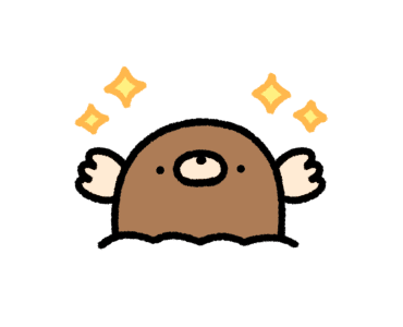 cute Mole move sticker รูปที่ 16