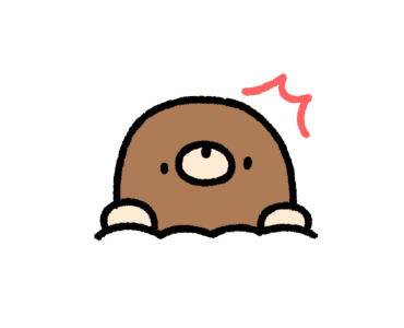 cute Mole move sticker รูปที่ 18