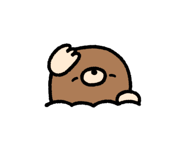 cute Mole move sticker รูปที่ 19