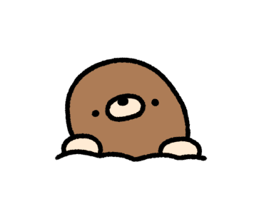 cute Mole move sticker รูปที่ 20