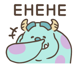 Monsters, Inc.♡รูป mojiji♪น่ารักอบอุ่นใจ รูปที่ 8