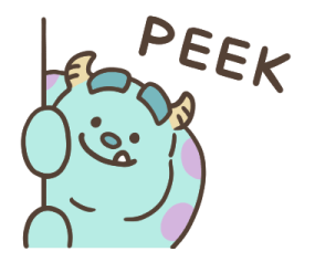 Monsters, Inc.♡รูป mojiji♪น่ารักอบอุ่นใจ รูปที่ 17