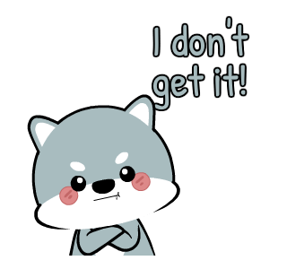 Cute Grey Dog 2 : Animated รูปที่ 1