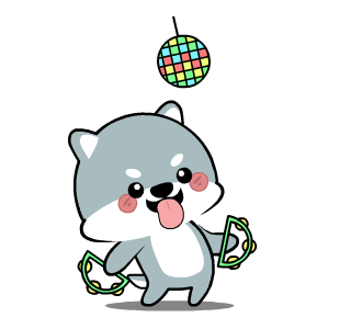 Cute Grey Dog 2 : Animated รูปที่ 2