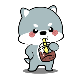 Cute Grey Dog 2 : Animated รูปที่ 3