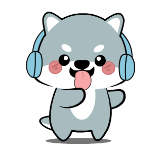 Cute Grey Dog 2 : Animated รูปที่ 6