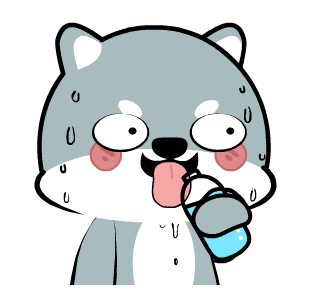 Cute Grey Dog 2 : Animated รูปที่ 9