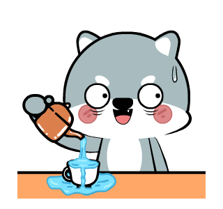 Cute Grey Dog 2 : Animated รูปที่ 10