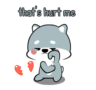 Cute Grey Dog 2 : Animated รูปที่ 13