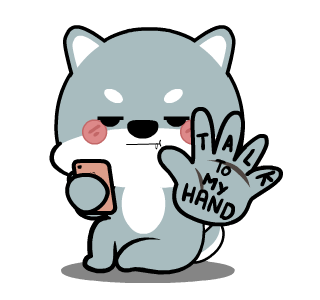 Cute Grey Dog 2 : Animated รูปที่ 15