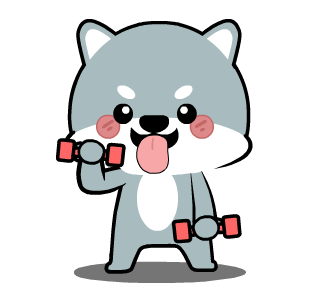 Cute Grey Dog 2 : Animated รูปที่ 24