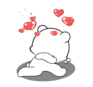 Lovely White Bear 18 : Animated รูปที่ 5