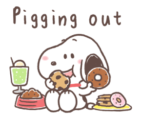 Snoopy หมดแรงทุกวัน นุ่มนิ่มน่ารัก รูปที่ 39