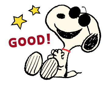 สติกเกอร์ดุ๊กดิ๊ก วันธรรมดาของ Snoopy รูปที่ 7