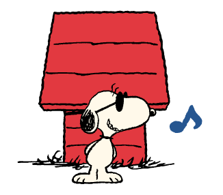สติกเกอร์ดุ๊กดิ๊ก วันธรรมดาของ Snoopy รูปที่ 8