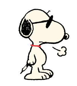 สติกเกอร์ดุ๊กดิ๊ก วันธรรมดาของ Snoopy รูปที่ 19