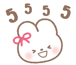 กระต่ายน่ารัก "แอลลี่" V.5 - คำพูดน่ารัก 25