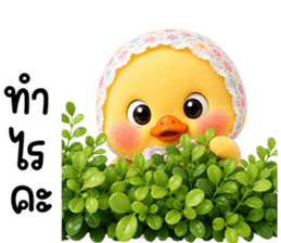 chubby Duck in sweet headscarf 2