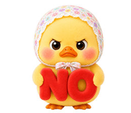 chubby Duck in sweet headscarf 6