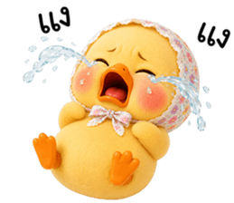 chubby Duck in sweet headscarf 19