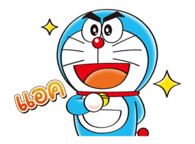 สติกเกอร์ 100% Doraemon & Friends รูปที่ 11