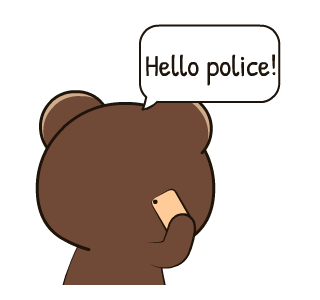 Chibi Simple Bear Brown รูปที่ 8