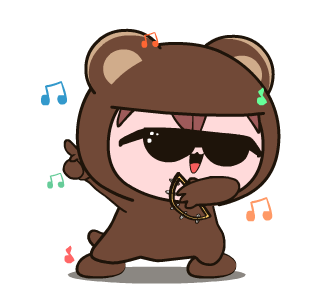 Chibi Simple Bear Brown รูปที่ 13