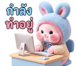 ต่ายแก้มกลมโหมดทำงาน รูปที่ 11