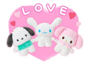 Sanrio characters Pitatto Friends 6