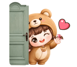 หญ้าหวาน ชุดหมีตัวกลม โอเคค่ะ รูปที่ 3