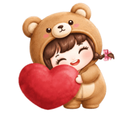 หญ้าหวาน ชุดหมีตัวกลม โอเคค่ะ รูปที่ 6