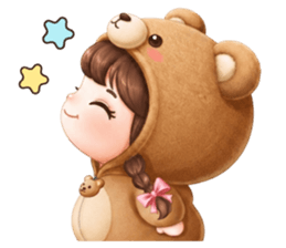 หญ้าหวาน ชุดหมีตัวกลม โอเคค่ะ รูปที่ 11
