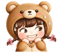 หญ้าหวาน ชุดหมีตัวกลม โอเคค่ะ รูปที่ 16