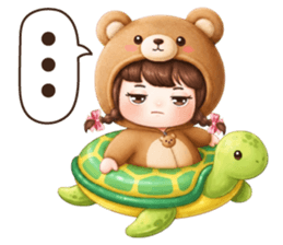 หญ้าหวาน ชุดหมีตัวกลม โอเคค่ะ รูปที่ 24