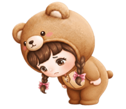 หญ้าหวาน ชุดหมีตัวกลม โอเคค่ะ รูปที่ 35