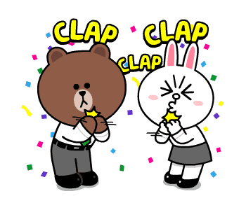 สติกเกอร์ชาวออฟฟิส♪BROWN&FRIENDS รูปที่ 12