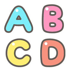 1-Letter Emoji part2 EN