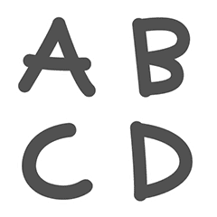 1-Letter Emoji part4 EN