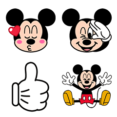 Mickey Mouse Emoji – LINE Emoji | LINE STORE