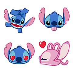 Stitch Emoji – LINE Emoji | LINE STORE