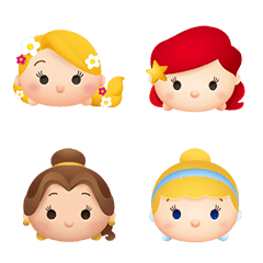 Disney Tsum Tsum (Princess) Emoji