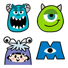 Monsters Inc Emoji Line Emoji Line Store