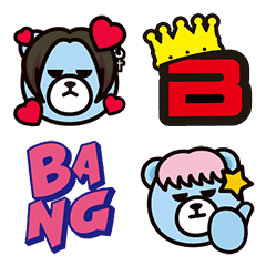 Krunk Bigbang Emoji Line Emoji Line Store